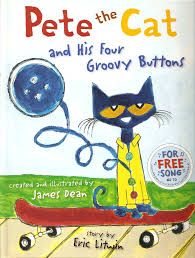 Pete the Cat and His Four Groovy Buttons cover